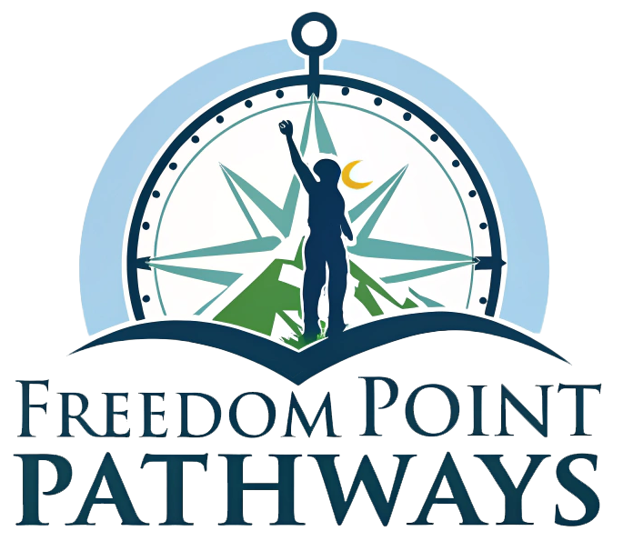 Freedom Point Pathways Logo - Christian Addiction Recovery and Faith-Based Support